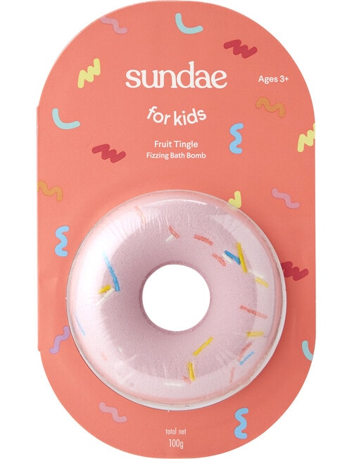 Sundae for Kids Fruit Tingle Fizzing Bath Bomb